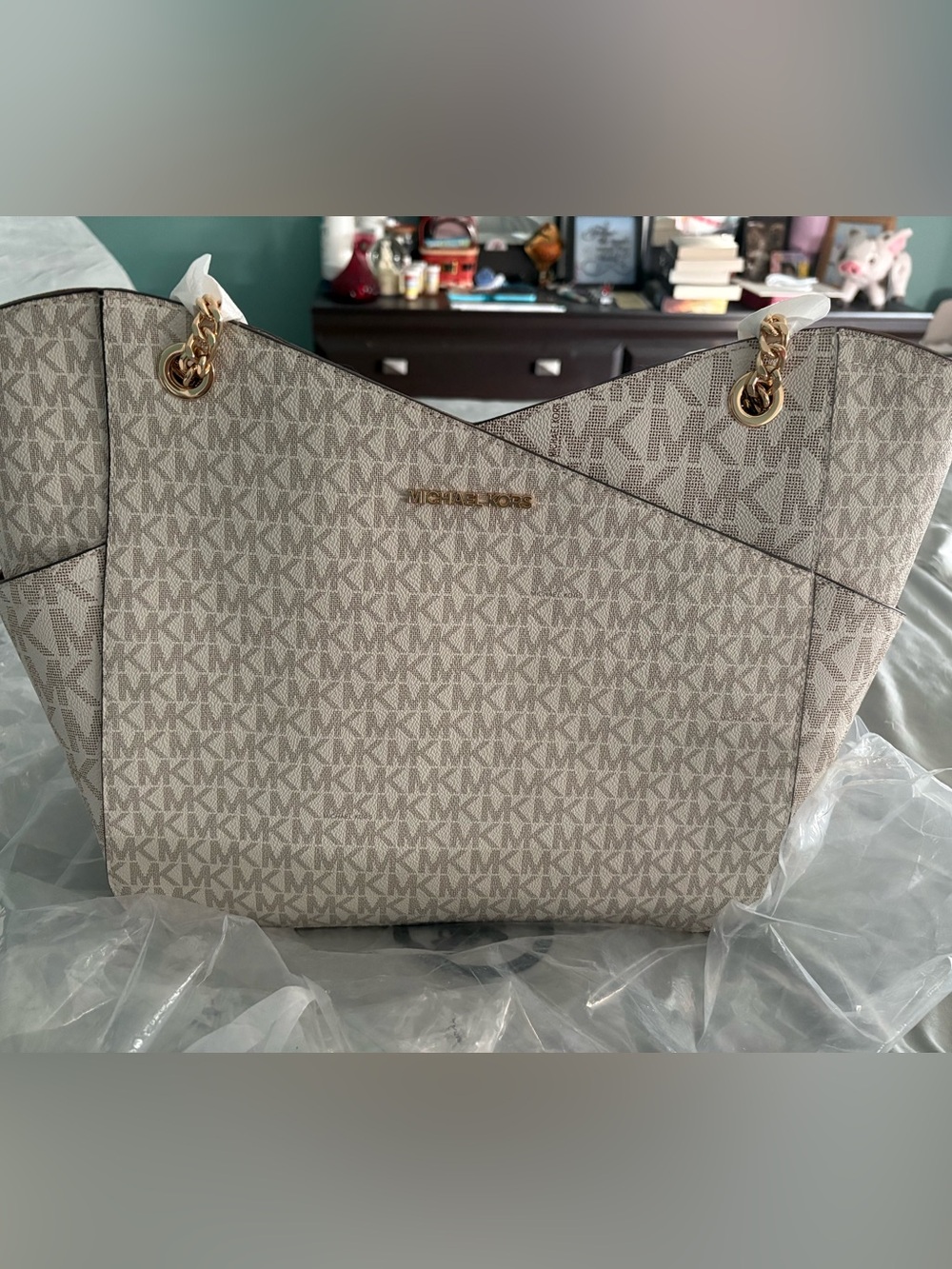 NWT Michael Kors Jet Set Travel Laptop bag